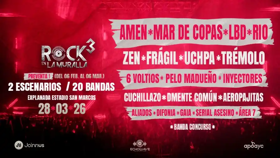 Rock en La Muralla 2026